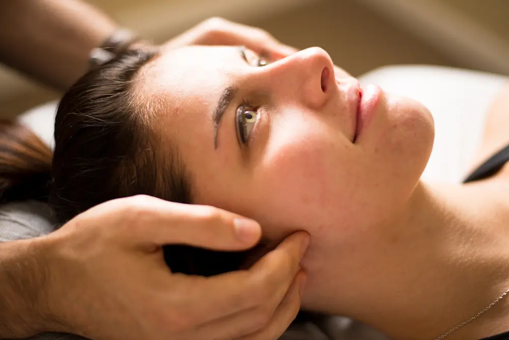 Cranial and facial massage therapy for relaxation and stress relief in East Setauket NY